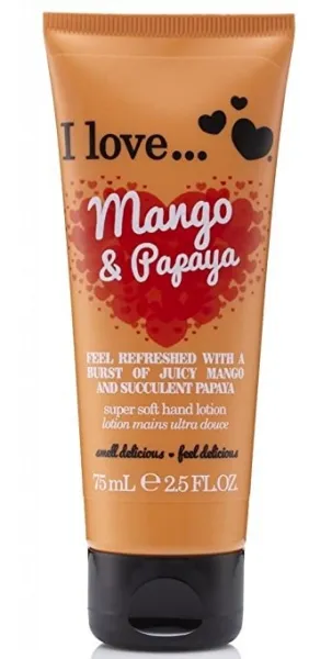 I Love…Cosmetics balsam do rąk  - Hand Lotion Mango & Papaya 75 ml 