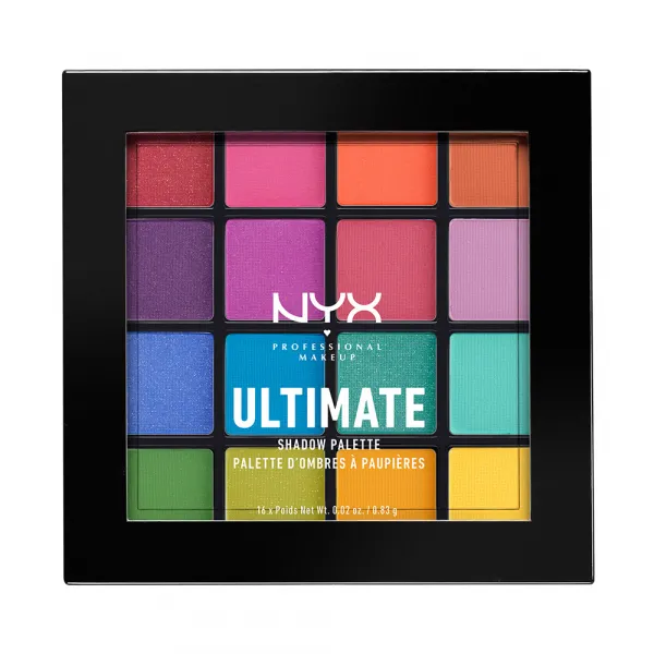 NYX Cosmetics Ultimate Shadow Palette – Brights (USP04)