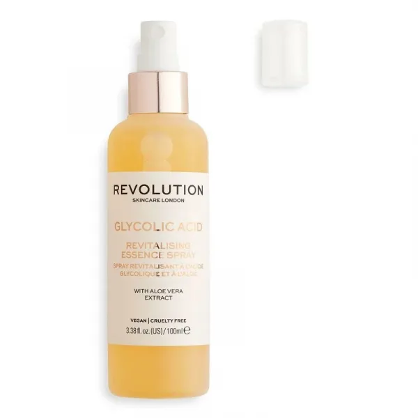 Revolution Skincare spray do twarzy - Glycolic & Aloe Essence Spray