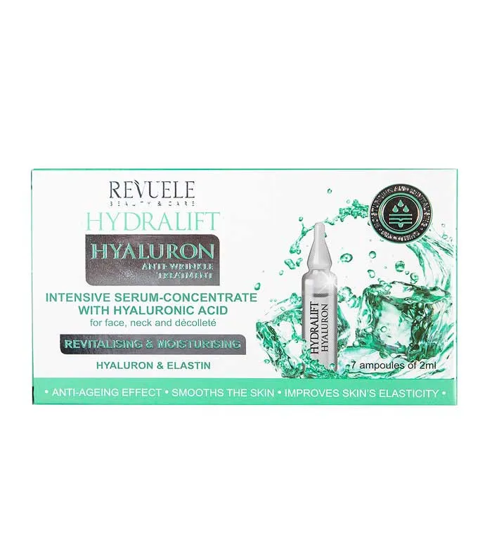 Revuele serum do twarzy w ampułkach  - Intensive Serum Concentrate With Hyaluronic Acid