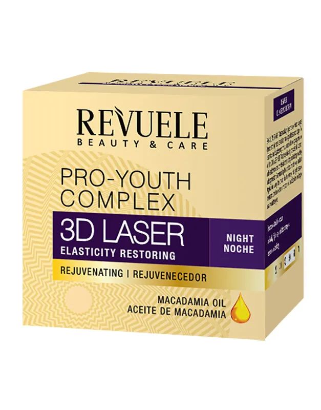 Revuele  krem ​​do twarzy na noc- 3D Laser Night Cream