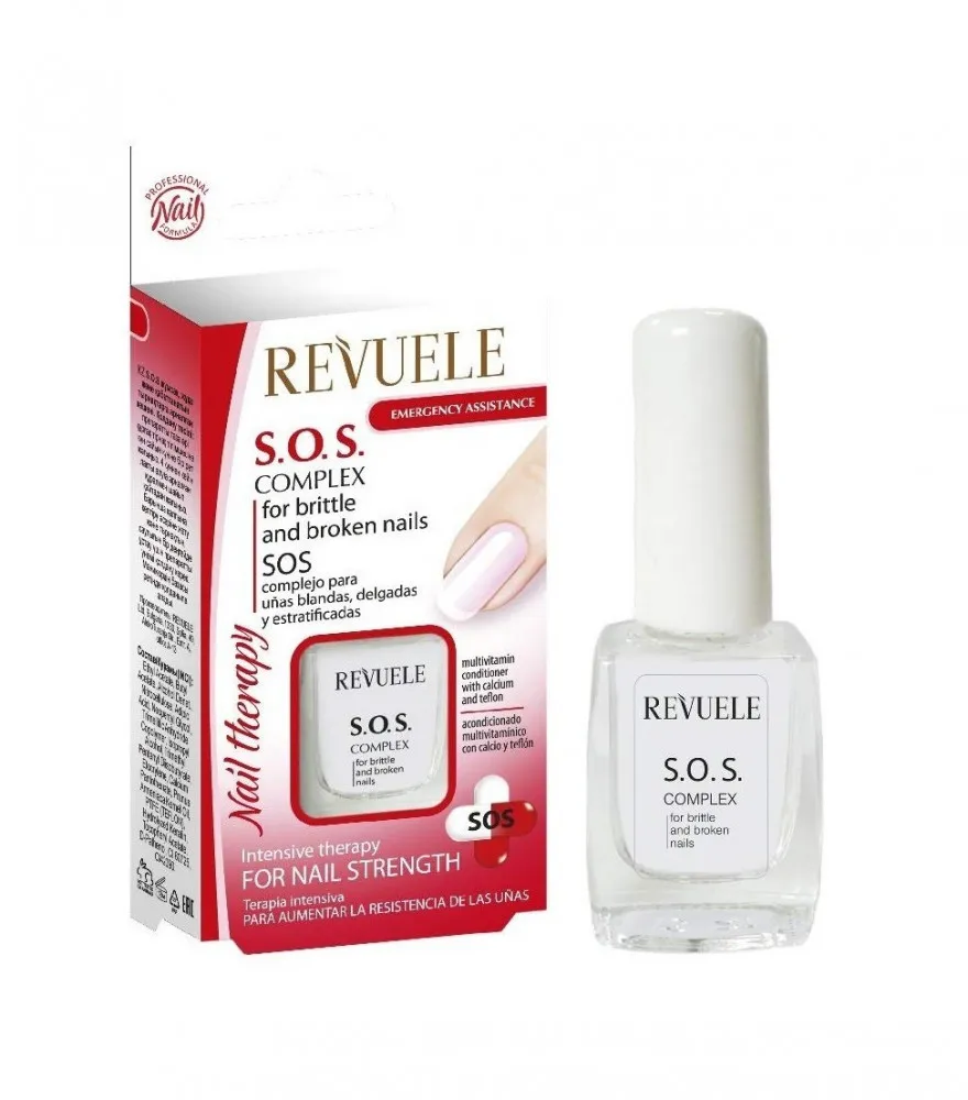 Revuele Nail Therapy S.O.S. Kompleks na łamliwe i łamliwe paznokcie