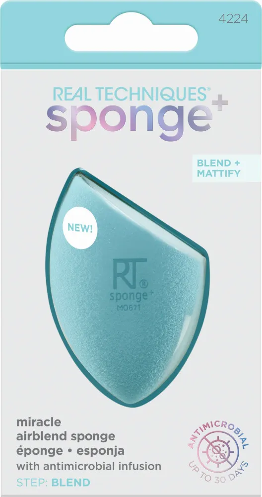 Real Techniques Gąbka do podkładu w płynie - Miracle Airblend Sponge (4224)