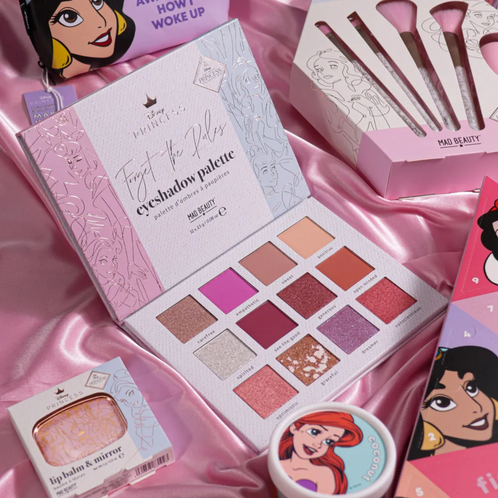 Mad Beauty Palety cieni - Disney Ultimate Princess Eyeshadow Palette