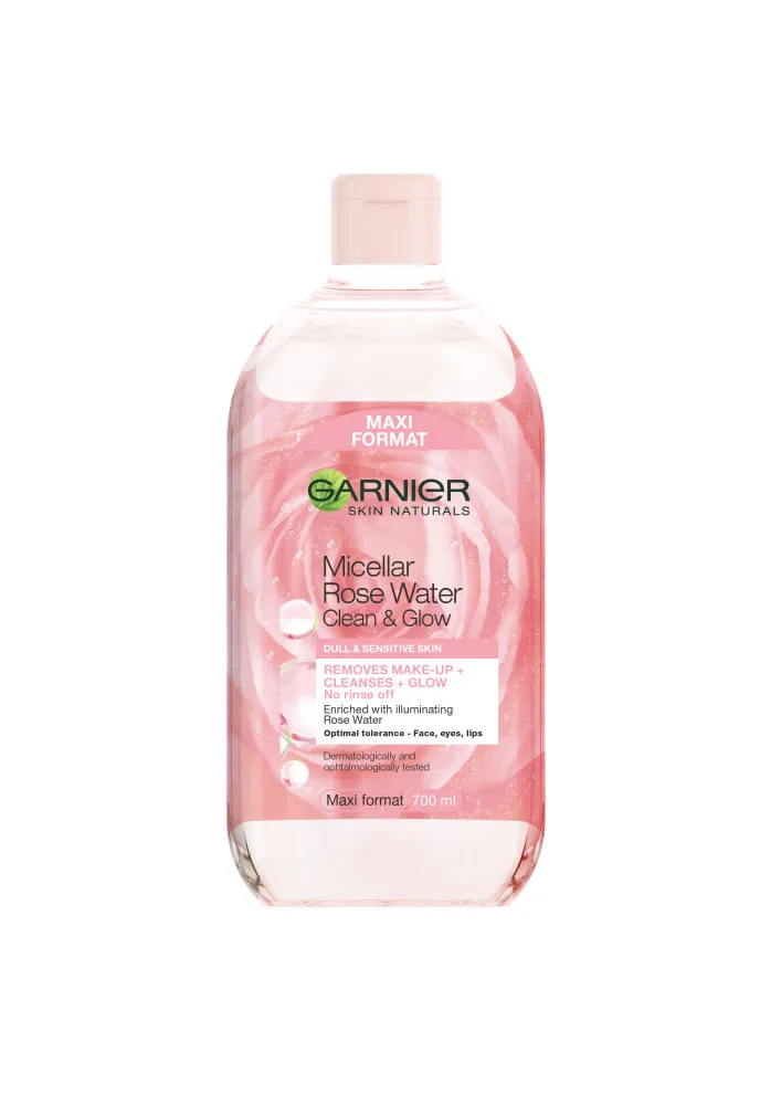 Garnier woda micelarna - Skin Naturals Rose Micellar Rose Water (700 ml)