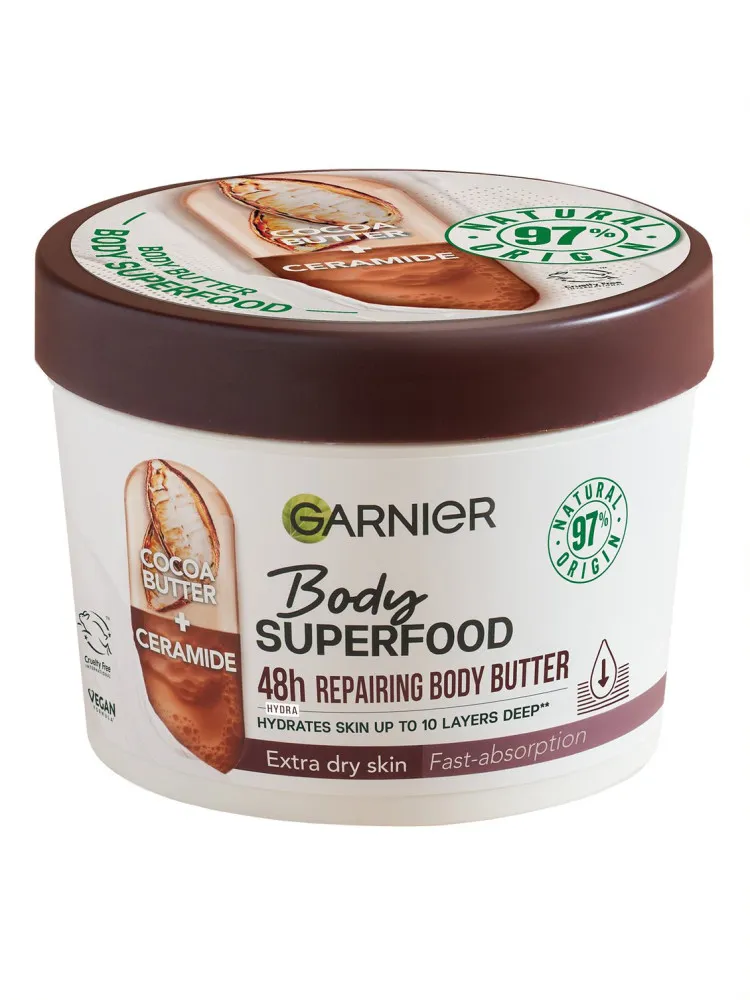 Garnier Body Superfood Repairing Butter Regenerujące masło z kakao - Cocoa & Ceramide