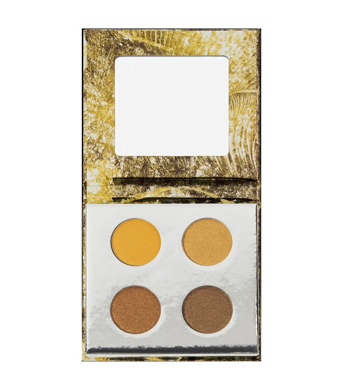 BH Cosmetics X Doja Cat Elements Mini Shadow Quad - Gold