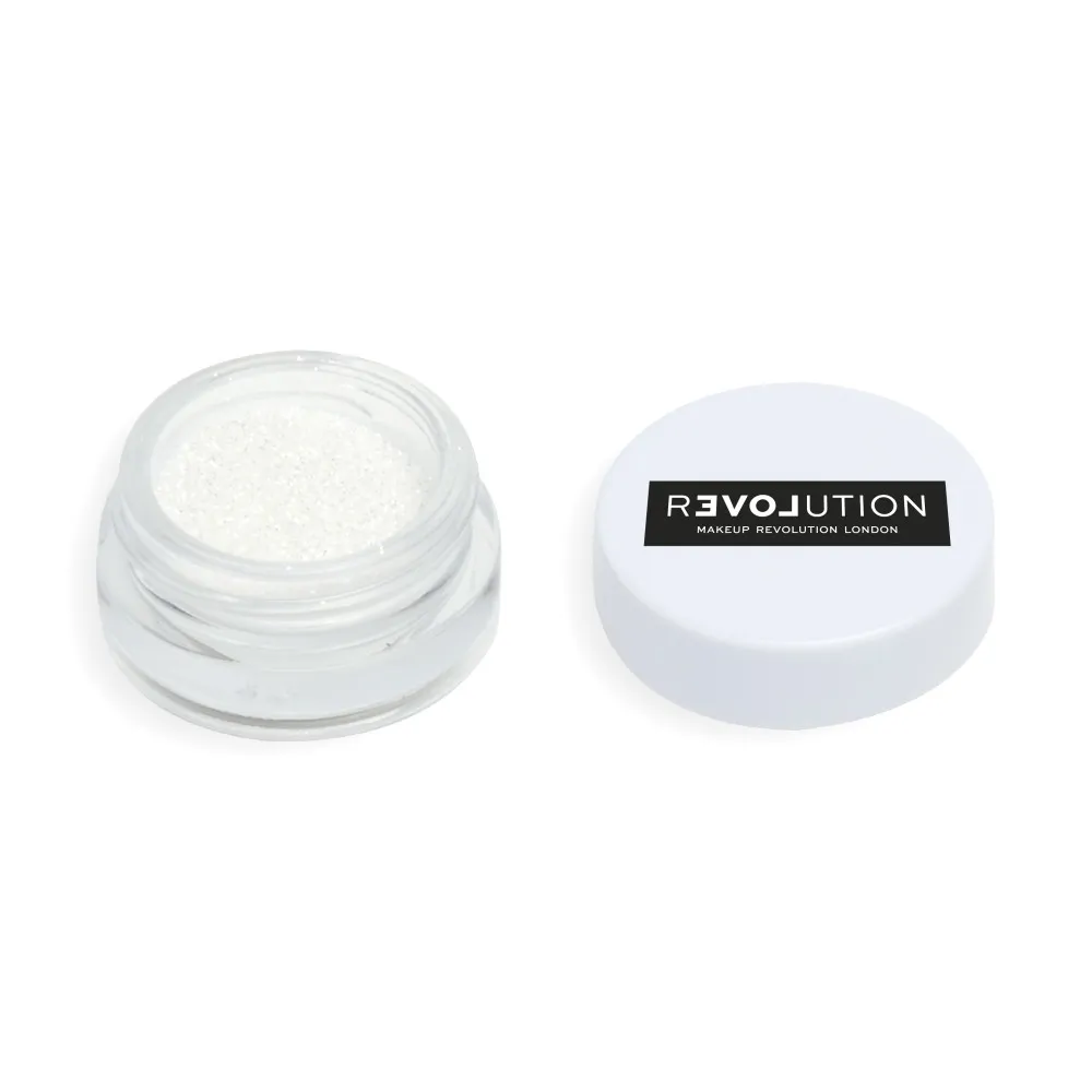 Relove by Revolution Euphoric Glitter Pot - Ice White