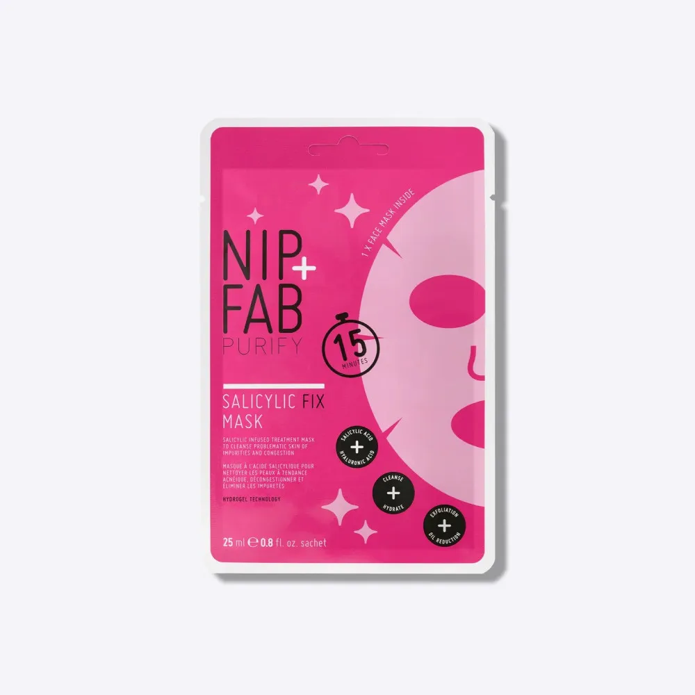 NIP + FAB Maseczka w płachcie Salicylic Acid Sheet Mask