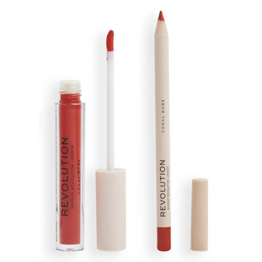 Revolution Lip Contour Kit - Sassy Red