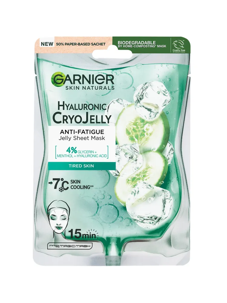 Garnier Hyaluronic Cryo Jelly maseczka do twarzy