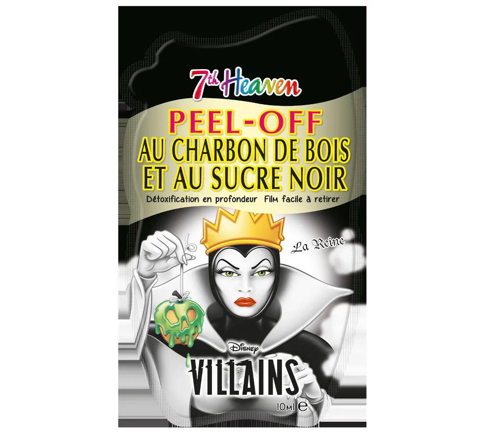 Montagne Jeunesse Charcoal & Black Sugar - Disney Villains - Maseczka Peel-off