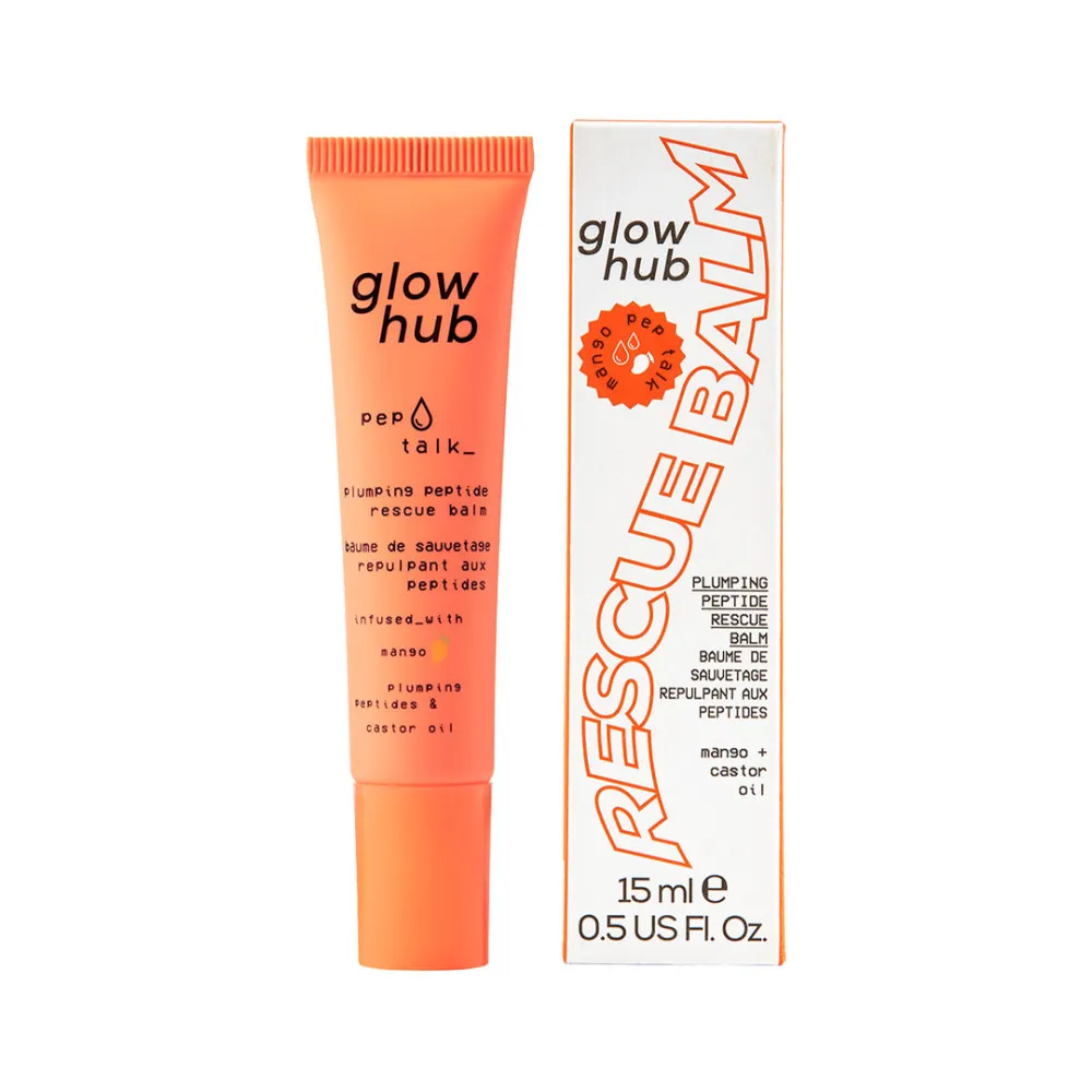 Glow Hub Pep Talk Balsam do ust - Mango