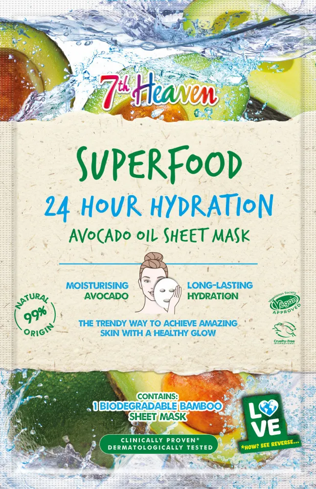 Montagne Jeunesse 24H Hydration Avocado Oil Sheet Mask