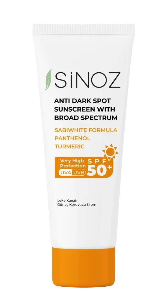 SiNOZ Krem przeciwsłoneczny przeciw ciemnym plamom SPF50+