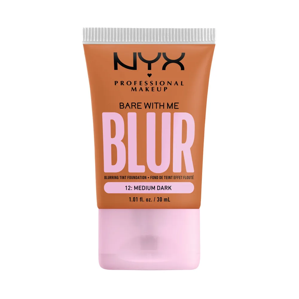 NYX Professional Makeup Bare With Me Blur Tint Foundation - Medium Dark (BWMBT12)