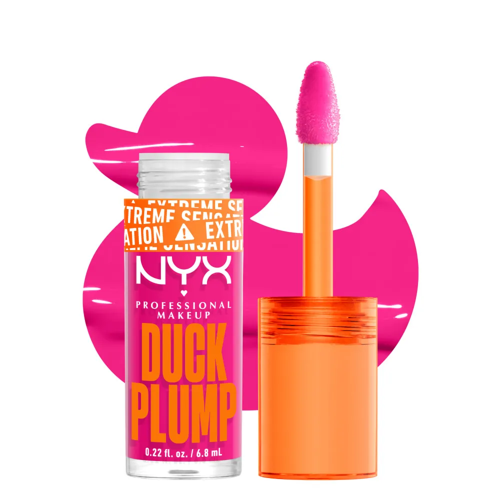 NYX Professional Makeup Duck Plump High Pigment Lip Gloss - Bubblegum Bae (DPLL12)