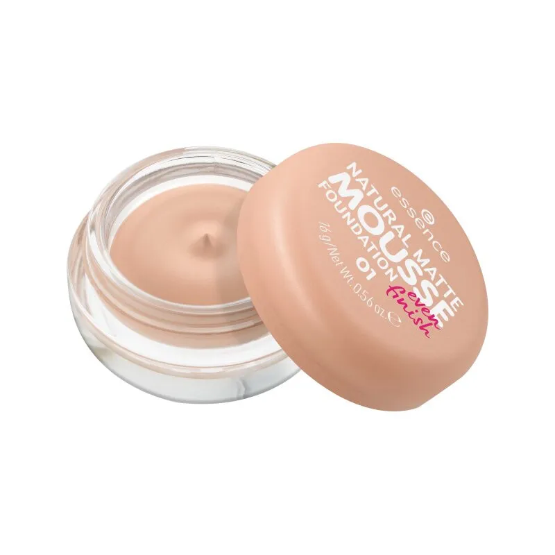 essence Natural Matte Mousse Foundation - 01