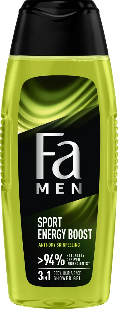 Fa żel pod prysznic - Men Shower Gel - Sport Energy Boost