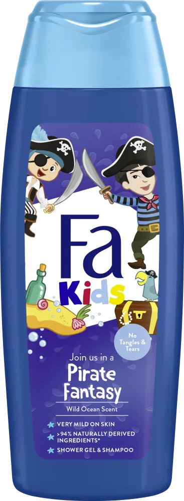 Fa żel pod prysznic i szampon - Kids Shower Gel & Shampoo - Pirate