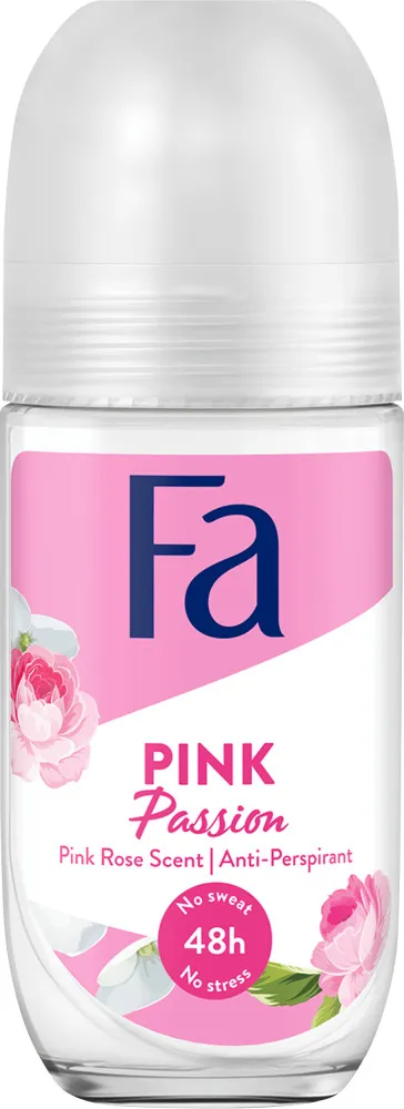 Fa dezodorant w kulce - Deoroll-On - Pink Passion