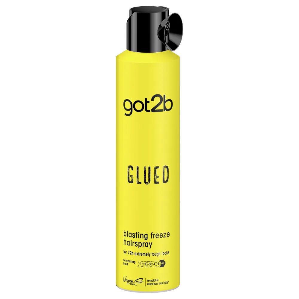 Schwarzkopf Got2b  lakier do włosów - Glued Blasting Freeze Hairspray 