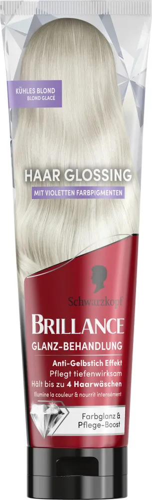 Schwarzkopf Brillance Hair Glossing - Nabłyszczacz do włosów - Cool Blonde