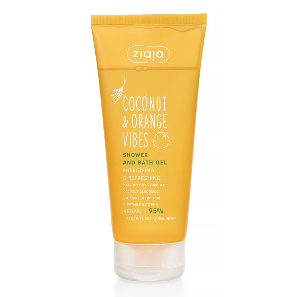 Ziaja żel pod prysznic i do kąpieli - Coconut & Orange Vibes Shower And Bath Gel