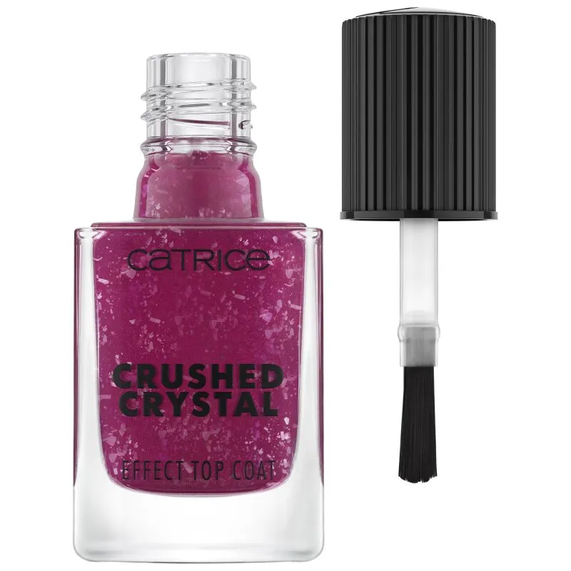 CATRICE Crushed Crystal Effect Top Coat - 010 Amethyst Aura